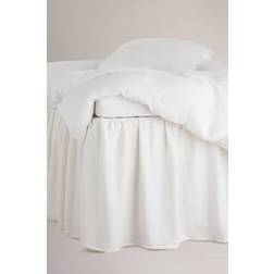 Staycation Calm i Hør og Bomuld 60 cm Hvid Sengekappe Hvid (200x)