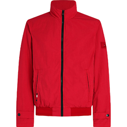 Tommy Hilfiger Garment-Dyed Funnel Neck Jacket - Primary Red