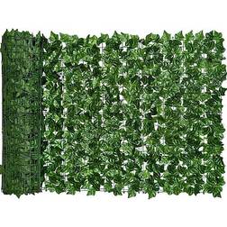 DearHouse Artificial Ivy Privacy Fence Wall Screen 98.4x39.4"