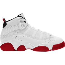 Nike Air Jordan 6 Rings PS - White/Black/University Red