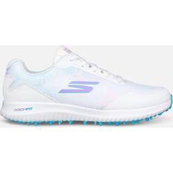 Skechers Go Golf Max 2 Splash Spikeless Waterproof Shoes - White/Multi