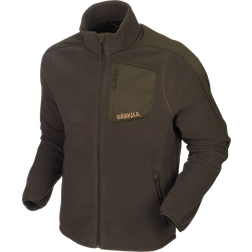 Härkila Venjan Fleece Jacket - Shadow Brown/Willow Green