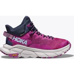 Hoka Trail Code GORE-TEX Chaussures Femme en Beautyberry/Harbor Mist Taille