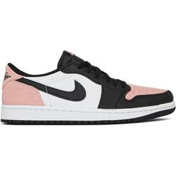 NIKE Air Jordan 1 Retro Low OG M - Black/Bleached Coral/White/Grey Fog