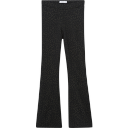 Name It Byxor nkfTrikkaleo Bootcut Pant Svart