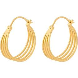 Pernille Corydon Midnight Sun Earrings - Gold