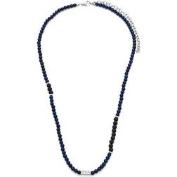 Samie Evolution Necklace - Sivler/Black/Blue