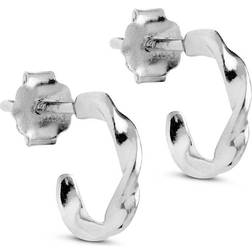 ENAMEL Copenhagen Hannah Hoops Silver Sterling 925