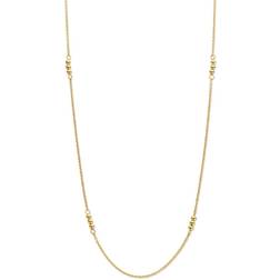 Spirit Icons Mala Necklace Karat Guld Halsband S14196-45