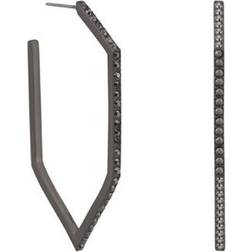 Karl Lagerfeld Earrings - Black
