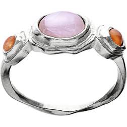 Maanesten Nemo Ring - Silver/Kunzite/Sunstone/Onyx