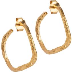 ENAMEL Copenhagen Sway Earrings Goldplated E315GM