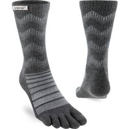 injinji Outdoor Midweight Crew Wool - Farve Grå