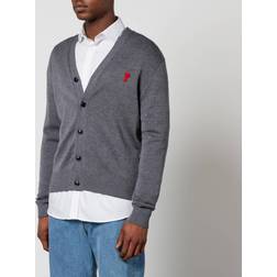 Ami Paris de Coeur Wool Cardigan