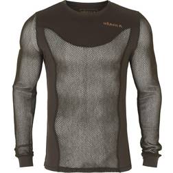 Härkila Base Mesh crew neck Shadow brown