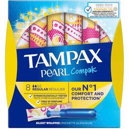 Tampax Pearl Compak Regular 8-pack