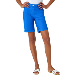 Roman Turn Up Stretch Shorts - Bright Blue