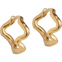 ENAMEL Copenhagen Holly Hoops Förgyllt-Silver Sterling 925