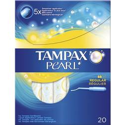 Tampax Pearl Regular Fragrance Free 20-pak