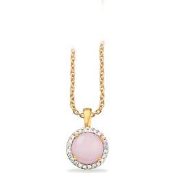 Scrouples Roséförgyllt Silver Halsband Med Zirconia 237392