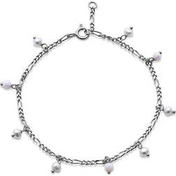 Maanesten Lula White bracelet Silver Sterling 925 155 mm 175 mm