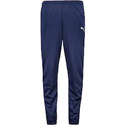 Puma Boys' Teamrise Poly Track Pants Jr - Navy Blue