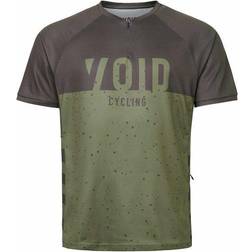 Void Men's MTB Short Sleeve Jersey Co-Lab Camo - Black