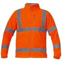 HIGH VISIBILITY FLEECE JACKET ORANGE, 2XL" CE, LAHTI