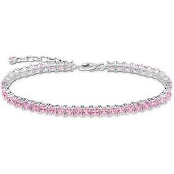 Thomas Sabo Tennis Bracelet, Pink, Women