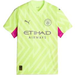 Puma Kid's Manchester City Goalkeeper T-shirt - Yellow