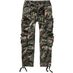 Brandit Pure Vintage Cargobyxor Slim Woodland, 3XL