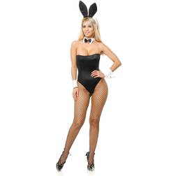 Charades Women's Playtime Bunny, black/white