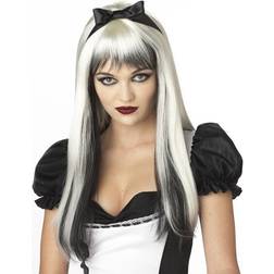 California Costumes Dark Alice Wig White