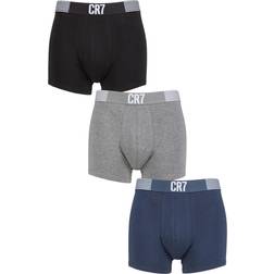 CR7 Cristiano Ronaldo Boxershorts Schwarz 3er-pack für Herren