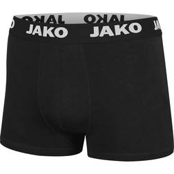 JAKO Boxershort Basic 2er Pack schwarz