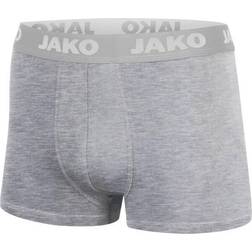 JAKO Basic Boxershorts 2-pack - Ljunggrå