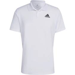 adidas Club Pique Polo White/Black