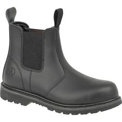 Amblers Fs5 Leather Safety Boots - Black