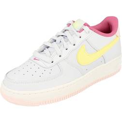 Nike Air Force 1 GS 'Grey Citron Fuchsia' Kid's