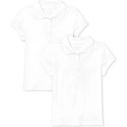 The Children's Place Kid's Uniform Pique Polo 2-pack - White (3011211-10)