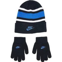 Nike Futura Beanie Snow Gloves Set Big Kids