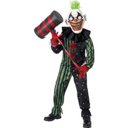 California Costumes Boy's Crazy Eyed Clown Costume