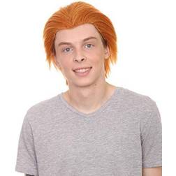 Creepy Doll Cult Wig Orange Wig Premium Breathable Capless Cap