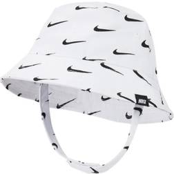 Nike Little Kids Dry Bucket Hat White7A2973-001/Swoosh, 2-4T