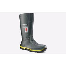 Dunlop Dark Grey MetGUARD Full Safety Wellington