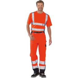 Planam Warnschutz Bundhose orange/marine