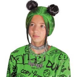 Disguise Billie Eilish Double Bun Wig