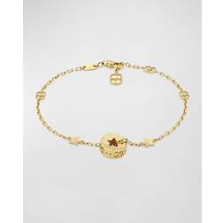 Gucci Icon 18ct Yellow Gold Star Bracelet