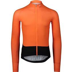 POC langarmtrikot essential road orange