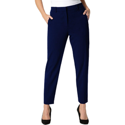 Roman Short Straight Leg Stretch Trouser - Navy